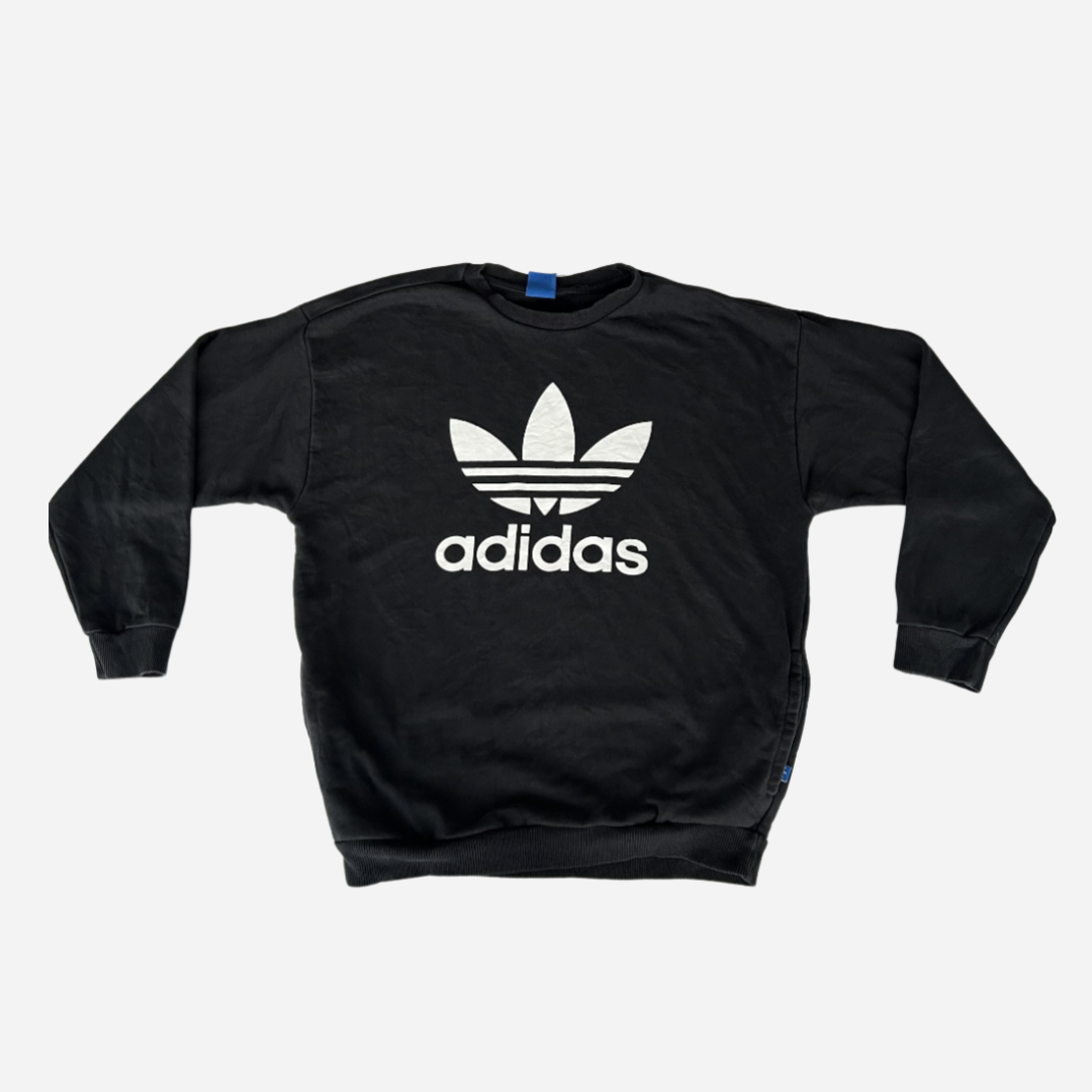 Adidas Vintage Sweater schwarz Size M DREZZ Vintage clothes