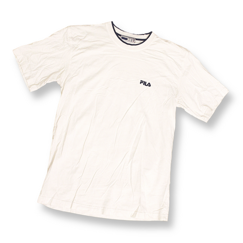 *Fila Vintage Minilogo T-Shirt White | Size M