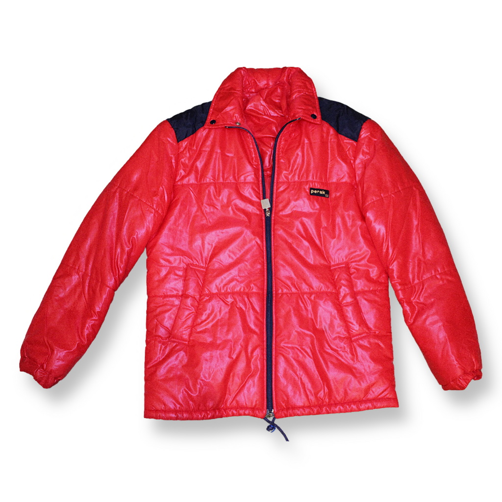 Vintage Puffer Jacket Red | Size M