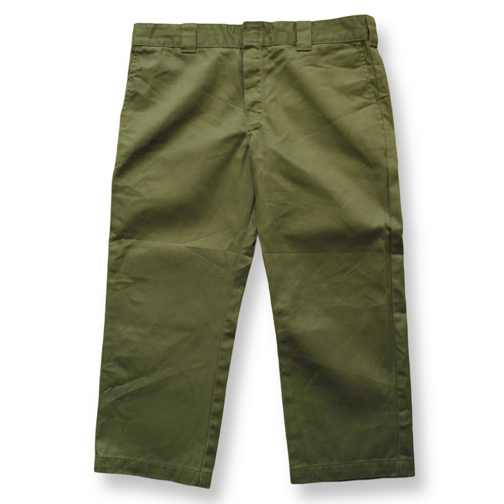 Dickies Vintage Chino Pants Olive Green | Size L (W:36; L:32)