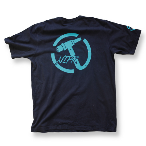 Carhartt NIPR Vintage T-Shirt Black/Turquoise | Size L