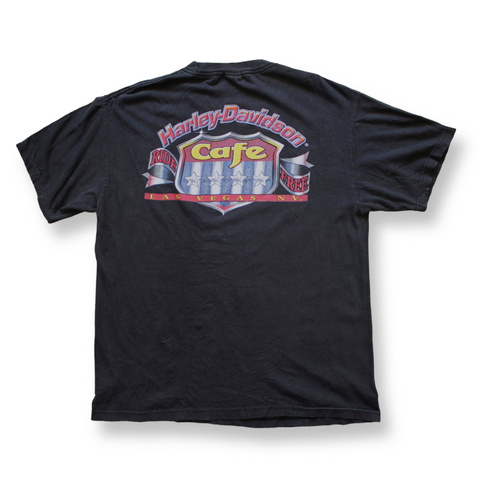 Harley Davidson Cafe Las Vegas Vintage T-Shirt | Size L