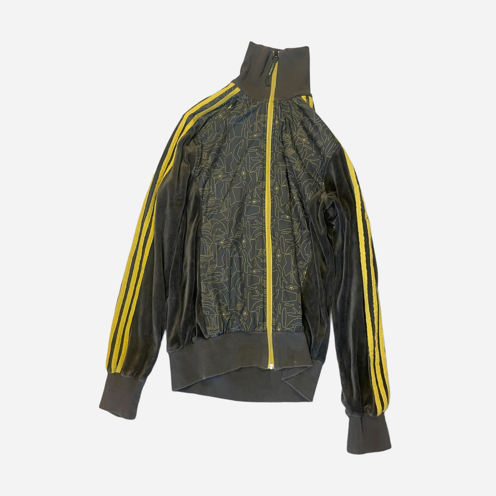 Adidas jacke grün gelb on sale